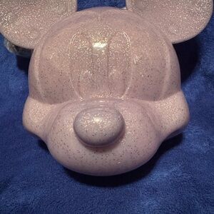 Sparkling Purple Loungefly Mickey Mouse Crossbody Purse